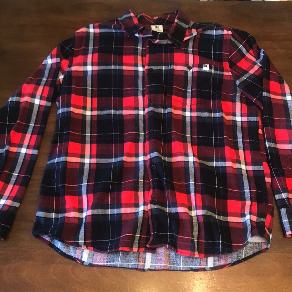 Men’s DC Flannel size L